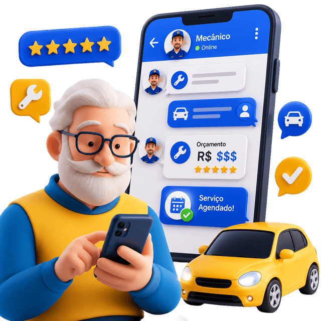 Peça preço para várias oficinas sem sair do app